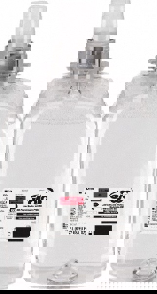 E2 Foam Handwash Refill with PCMX for FMX-20 Dispensers, Fragrance-Free, 2,000 mL, 2/Carton